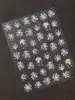 Yitu Estampa de Formiga Vermelho Médio Areia Fogos de Artifício Adesivos para Nail Art Alto Padrão Luz de Luxo Vermelho Piscante Popular Adesivos Decorativos Yt5034