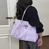Bolso de hombro muy elegante y atractivo, de gran capacidad, nueva moda de verano 2026, dopamina, simple, casual, versátil
