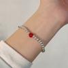 Pulseira de Pérolas Irregulares Francesas Pulseira para Mulheres Nicho Luxo Leve Exquisita Moda Ouro Meia Pulseira Acessórios de Pulseira