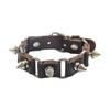 Europa y Estados Unidos personalidad transfronteriza estilo punk pulsera de remaches puntiagudos pulsera ajustable cuero PU moda hip-hop Pulsera Brazalete