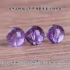 Amatista Natural Cuentas Sueltas Accesorios para Pulsera Hecha a Mano DIY Cuentas Sueltas de Azeztulita Púrpura Accesorios Semi-Terminados Estilo Versátil