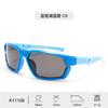 Gafas de sol nuevas de silicona para niños para hombre gafas de sol polarizadas HD gafas de moda para montar al por mayor de alto sentido para mujer