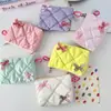 Nuevo Estilo Pequeño Fresco Cartera de Monedas con Lazo Brillo Perlado Bolsa para Guardar Labiales Portátil Bolsa de Tocador de Alto Valor Tarjetero