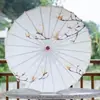 Paraguas de Papel Aceitado Estilo Antiguo Paraguas de Tela de Seda Impreso Decoración de Paraguas Paraguas de Techo Paraguas Parasol Accesorios para Fotografía Paraguas de Pasarela Paraguas de Danza Hanfu