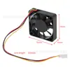 Ventilador de CPU 5010 ultra silencioso de 5 cm/cm ventilador de refrigeración para cargador de coche de batería de 12V coche eléctrico