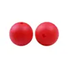 Cuentas de Silicona de 15 mm, Redondas para Pulsera de Abalorios DIY, Llavero, Accesorios para Joyería, Cuentas Sueltas al por Mayor en Stock