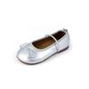Novidade Primavera e Outono 2026 Sapatos Mary Jane Slip-On de Couro Estilo Coreano para Meninas com Solas Macias e Laço Sapatos de Ballet Princesa