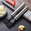 Aço inoxidável cortador de cebola cortador de cebola criativo gadget de cozinha cortador de cebola cortador de cebola
