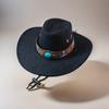 Sombreros Vaqueros Occidentales de Primavera y Verano para Hombres y Mujeres, Sombreros de Sol de Ala Ancha para Exteriores, Ala Grande, Ala Ancha, Frescos y Dulces