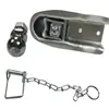 Conector de capa de reboque tampa da cabeça da bola de reboque tampa de cobertura acessórios de modificação de RV iate pino anti-perda