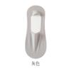 Calcetines de Barco de Seda de Hielo para Hombre Verano Delgados Antideslizantes Silicona No se Caen Fondo de Algodón Puro Boca Baja Calcetines Invisibles Anti-Top
