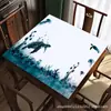 Tapete de Mahjong Transfronteiriço Amazon Tapete de Jogo de Tabuleiro Resistente a Manchas Silencioso Antiderrapante Superfície Fina Lisa Tapete de Mesa para Cartas de Jogo Fabricante
