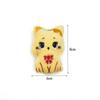 Muñeco de Peluche de Gato de Dibujos Animados Accesorios DIY Ropa Bolsas Zapatos Calcetines para Niños Accesorios Broche de Felpa Tejido