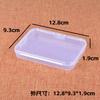 Ventas Directas de Fábrica Caja de Plástico PP Rectangular de 12.5cm 1.8 Alto Caja de Embalaje Transfronterizo Caja de Almacenamiento de Tarjetas de Piezas