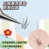 Cílios Ying 10 fileiras haste transparente tufos únicos chama pequena natural realista maquiagem nude cílios postiços simples cílios auto-enxerto