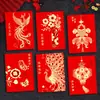 2027 Ano do Carneiro Envelope Vermelho Novo Estilo Criativo Desenho Animado Carneiro Zodíaco Festival da Primavera Envelope de Dinheiro da Sorte Presente de Ano Novo Dinheiro Pequena Bolsa de Envelope Vermelho