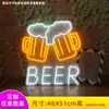 Tienda de té con leche Luz de neón LED Bar de moda KTV Cafetería Cartel luminoso decorativo de hamburguesa Set hecho a medida