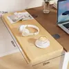 Placa de extensión de escritorio, panel de extensión de escritorio de oficina plegable y extensible, no requiere taladro, soporte para reposamuñecas, herramienta de expansión de escritorio