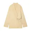 AliExpress Internacional Nova Moda Europeia e Americana Primavera 2026 Tricô Gola V Manga Kimono Casaco