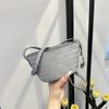 Bolso Pequeño Cruzado para Teléfono Móvil de Verano de Alta Gama para Viajeros de Negocios, Bolso Cubo Tejido de Patrón Nuevo, Tendencia 2026 para Mujeres