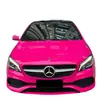 Directo de Fábrica Mascota Cristal Rosa Alto Brillo Color Cambiante para Coche Película Modificada Película de Envoltura para Coche
