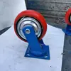 Rueda Giratoria de Freno Cuádruple de Cúpula de Alta Calidad, Resistente al Desgaste, a la Presión y Silenciosa, de 4, 5, 6, 8 Pulgadas, Carrito Elevador para Maquinaria