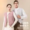 Colete de Lã Masculino Outono e Inverno Yu Zhaolin Colete Externo Espesso com Pelúcia Feminino Colete Térmico à Prova de Vento Colete Pão Masculino
