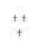 Aliexpress Nuevo Producto Transfronterizo Europeo y Americano Bikini Personalizado con Strass Caliente de Cruzado para Mujer con Tira Dividida Sexy Traje de Baño