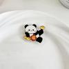 Broche Copyright Panda Nuevo Ins Lindo Dibujo Animado Pin Acrílico Insignia al por Mayor Amuletito de 2 Yuanes Regalo