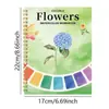 Nuevo Cuaderno de Acuarela, Libro para Colorear Especial para Acuarela, Cuaderno de Ejercicios para Flores y Pájaros, Libro de Pintura a la Acuarela para Niños