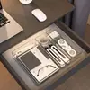 Set de Almacenamiento de Artículos de Oficina Transfronterizo, Caja de Almacenamiento para Artículos Varios de Oficina, Caja de Almacenamiento con Cajones, Caja Organizadora de Escritorio con Compartimentos