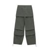 Exportación Transfronteriza Ropa de Mujer 2025 Otoño Estilo Europeo y Americano Pantalones Cargo Casuales con Cordón y Cortina de Glúteo Desmontable para Mujer D5369F