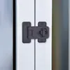 (Modelo Plano) Cerradura Giratoria Anti-Apertura para Puertas de Refrigerador y Gabinetes, Cerradura de Seguridad para Niños