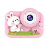 Cámara Infantil Transfronteriza Cámara Dual Frontal y Trasera Mini Cámara de Alta Definición Cubierta Protectora de Silicona Cámara de Regalo Infantil