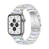 Para Apple Strap applewatch iwatch Samsung Huawei Resina transparente Gradiente impermeável Alça