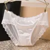 Ropa interior sexy de encaje europea y americana para mujer, de cintura baja, malla transparente, ropa interior para mujer, calzones de algodón ultradelgados, fabricante de ropa interior para mujer