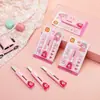 Mini Cuchillo de Arte Portátil Tamaño Pequeño Cuchillo para Abrir Cajas Rápidas Forma Linda Abrir Sobres Papelería de Oficina Cuchillo de Corte