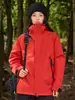 Chaqueta Exterior Estilo Montaña para Mujer, Conjunto Desmontable de Dos Piezas Tres en Uno a Prueba de Viento e Impermeable, Chaqueta de Montañismo Pequeña y Compacta