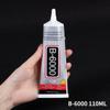 Material DIY por atacado joias cola de perfuração de ponto cola transparente b7000 reparo capa de celular tela adesiva cola forte