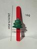 Navidad Navidad anillo a presión caricatura pequeño regalo regalo pulsera Papá Noel alce lindo anillo raqueta mayoreo