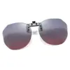 Gafas de sol polarizadas sin montura tipo clip, forma redonda, unisex, protección UV, gafas de sol polarizadas al por mayor