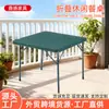 Mesa de Mahjong Simple para el Hogar, Mesa Plegable para Apartamento Pequeño, Mesa Cuadrada Portátil para Puesto de Comida, Mesa de Ocio para Romper Huevos
