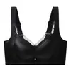Sutiã com aro ajustável para realçar seios pequenos, apresentando um design elegante e sem costura, efeito push-up, suporte lateral e propriedades anti-queda.