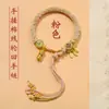 Pulseira de estilo étnico tibetano fio vermelho presente cultural e criativo mesmo estilo que souvenir turístico de ponto turístico corda de mão tecida à mão
