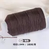Yunxin Hilo de Algodón Retorcido a Mano Estilo Xizang 1.5mm Hilo Teñido en Degradado Cielo Estrellado para Pulseras Tejidas a Mano DIY Cuerda para Manualidades Cuerda para Tejer Cuerda de Mano