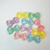 Cuentas de Color Interior Transparente Multiestilo Acrílicas Cuenta Central Lazo de Hielo Cuerda para el Cabello Pulsera Pasador Accesorios para DIY