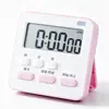 Temporizador estudiante cronometraje cocina recordatorio despertador reloj pequeño puede ser silencioso con luz intermitente vibración belleza cuenta regresiva