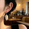 Placa de Incienso para Mosquitos sin Orejas Pinza para Oreja Diseño de Estilo Frío Pendientes Pendientes Largos con Borlas para Mujer Pinza para Oreja Indolora Versátil