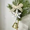 Decoraciones navideñas transfronterizas, decoración creativa navideña para el hogar, adornos colgantes, escaparates, campanas colgantes y decoraciones para escaleras mecánicas