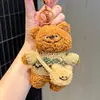 Bolsa de Ombro Suéter Urso Wai Te Original Autêntico Chaveiro Boneco de Pelúcia Bolsa de Urso Boneco de Urso Nicho Pingente de Casal